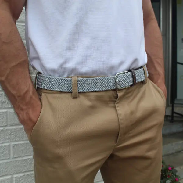 Roostas Men's The Kohler Woven Stretch Belt