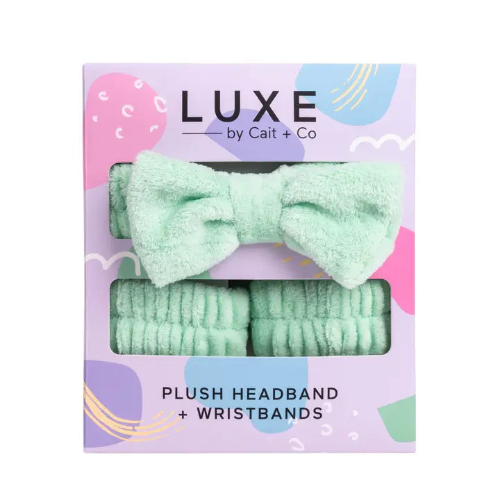 Cait & Co Luxe Headband + Wristbands