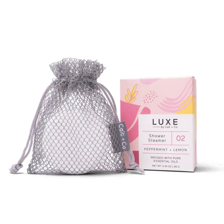 Cait & Co Luxe Shower Steamer Fizzy Bomb