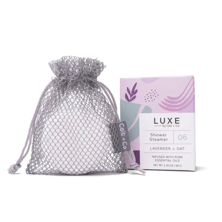 Cait & Co Luxe Shower Steamer Fizzy Bomb