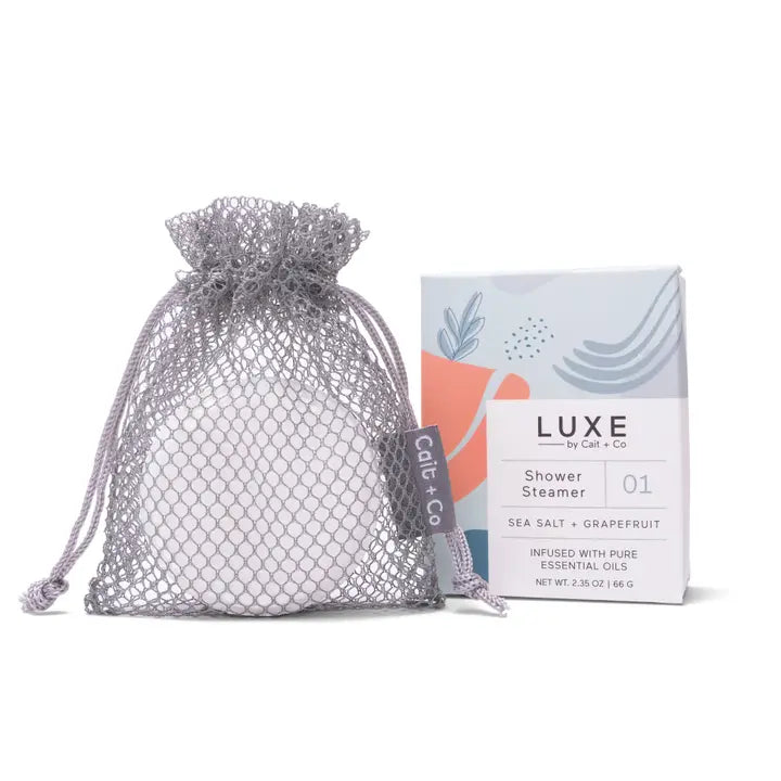Cait & Co Luxe Shower Steamer Fizzy Bomb