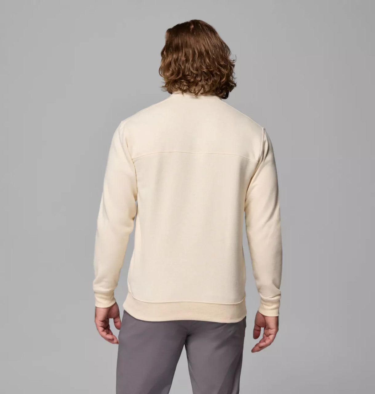 Columbia Men's Hart Mountain II Half Zip Sweatshirt - Oatmeal Heather