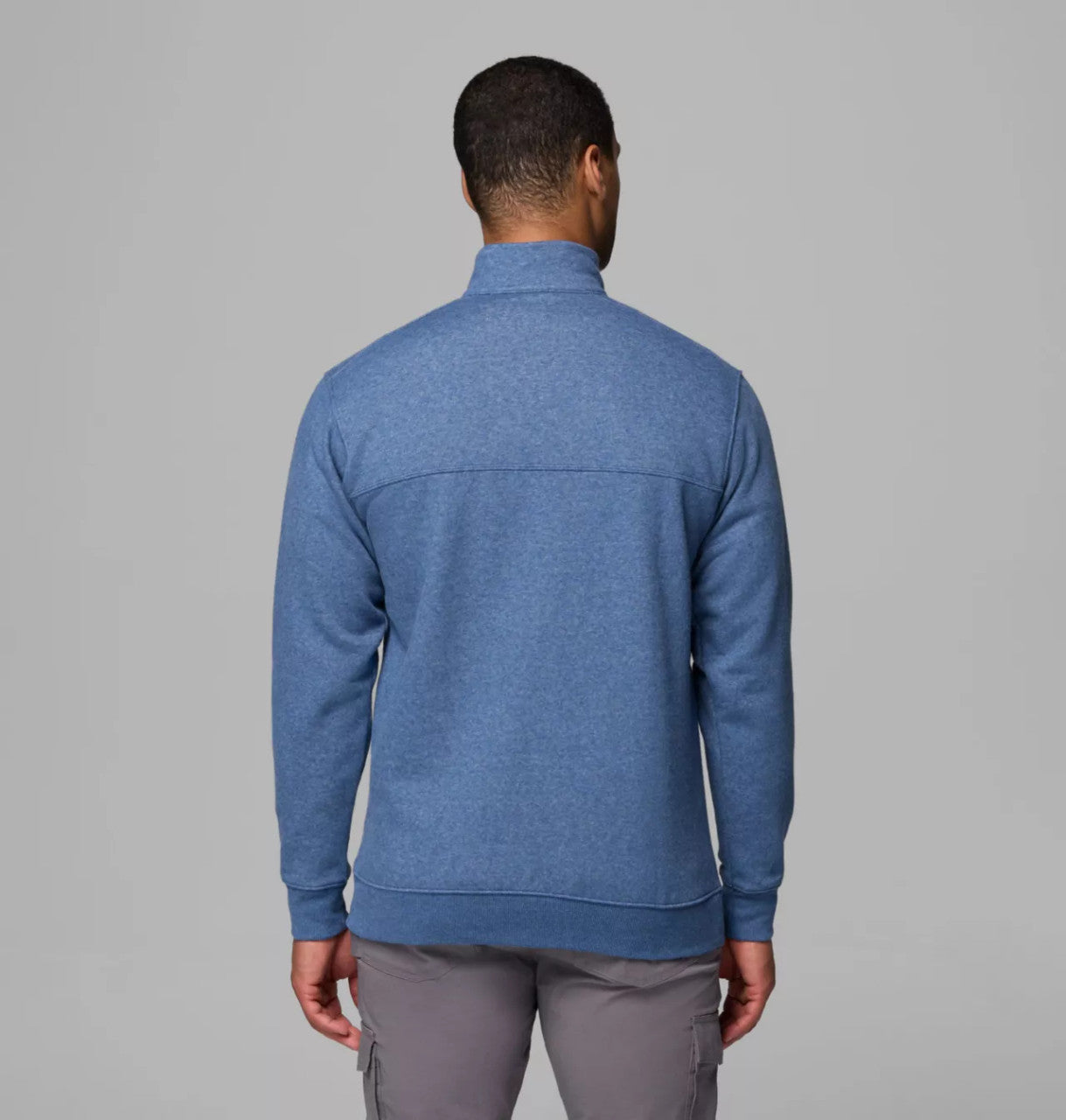 Columbia Men's Hart Mountain II Half Zip Sweatshirt - Carbon Heather