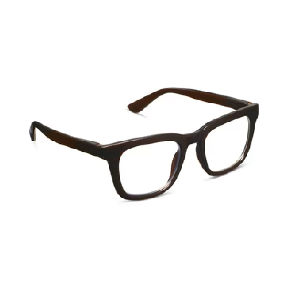 Peepers Cavern Blue‑Light Reading Glasses – Coffee