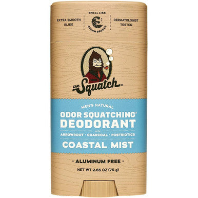 Dr. Squatch Men's Natural Deodorant - Coastal Mist