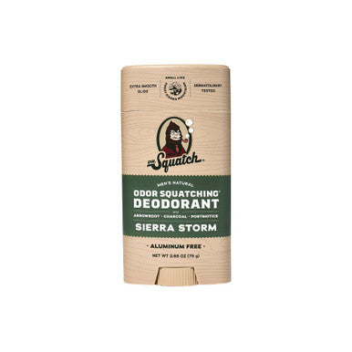 Dr. Squatch Men's Natural Deodorant - Sierra Storm