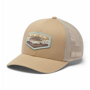 Columbia PFG Patch Mesh Ball Cap -Beach/Fossil/Big Badge Bass