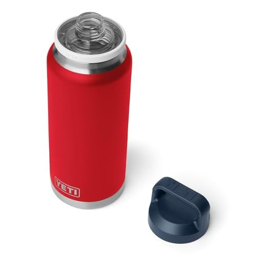 YETI Rambler 36 oz Bottle with Chug Cap - Rescue Red/White/Navy