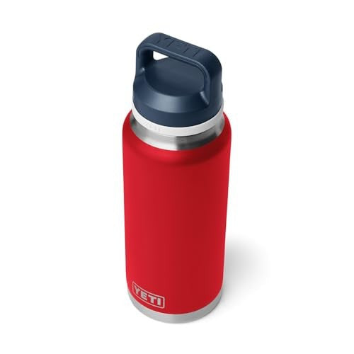 YETI Rambler 36 oz Bottle with Chug Cap - Rescue Red/White/Navy