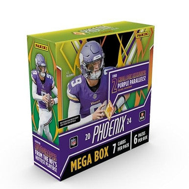 Phoenix Football 2024-25 Panini NFL Football Mega Box, Official Trading Cards