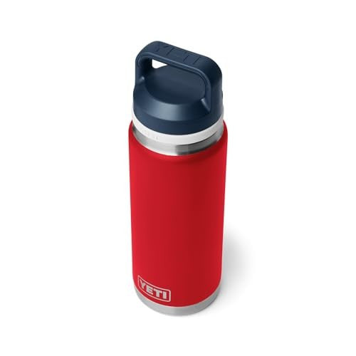 Yeti Rambler 26 oz Bottle with Chug Cap - Red/White/Navy
