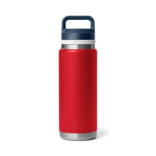 Yeti Rambler 26 oz Bottle with Chug Cap - Red/White/Navy