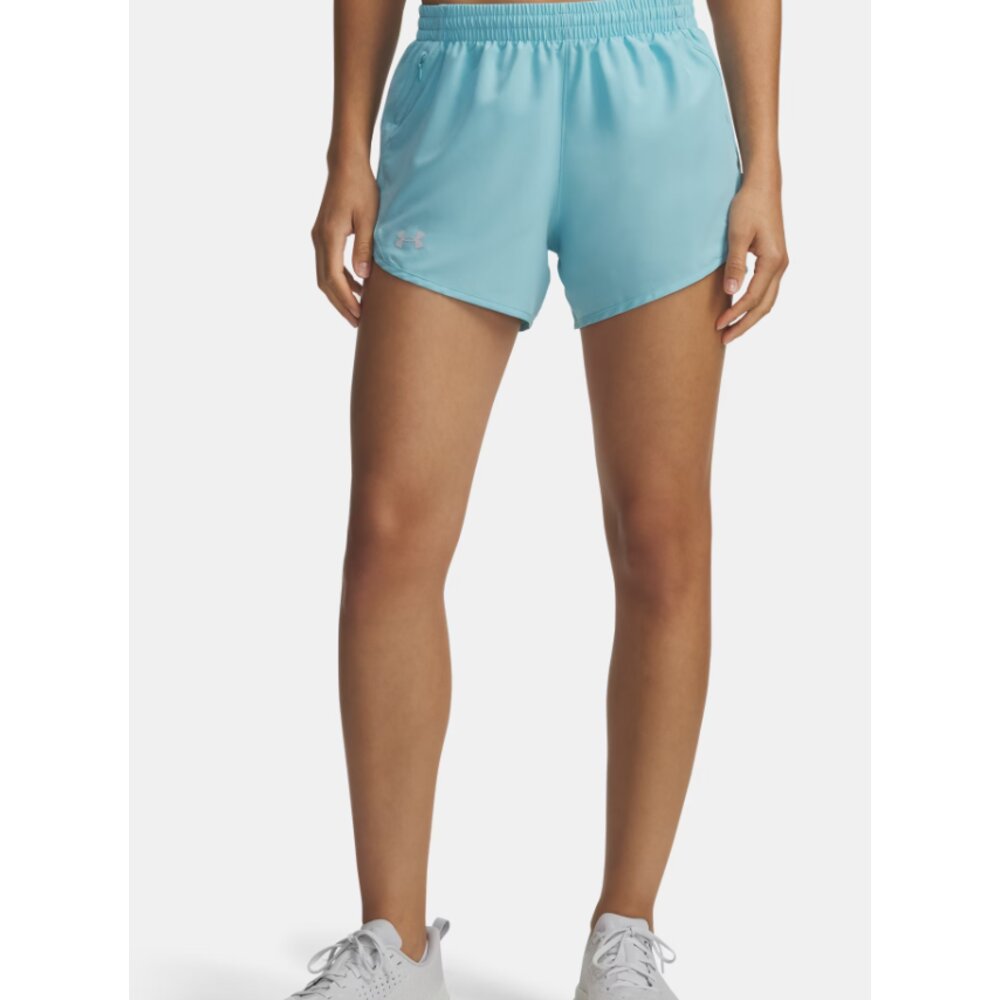 Under Armour Women's UA Fly-By 3" Shorts - Blue Haze/Reflective
