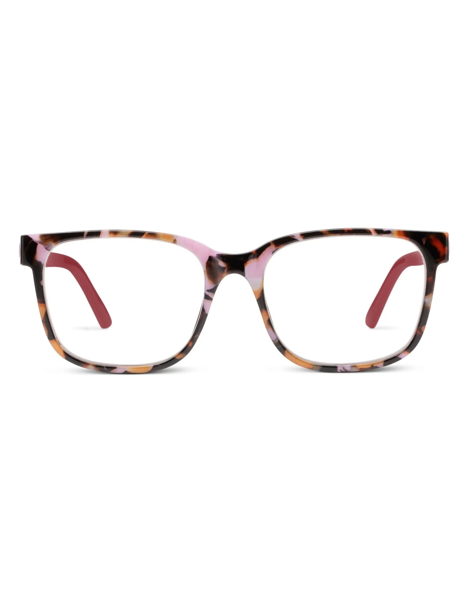 Peepers Sycamore Blue Light Reading Glasses - Pink Botanico/Pink