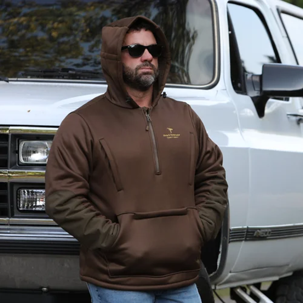 Dirty's Outerwear “Pintails” 1/2 Zip Performance Top