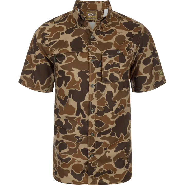 Drake Youth 8-Shot Short Sleeve Shirt