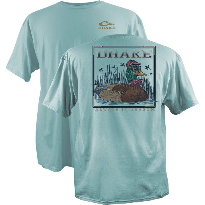 Drake Men's Mallard Bow Tie Tee