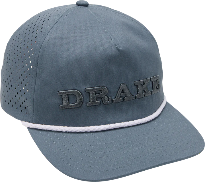 Drake Perforated Flatbill Roper Cap
