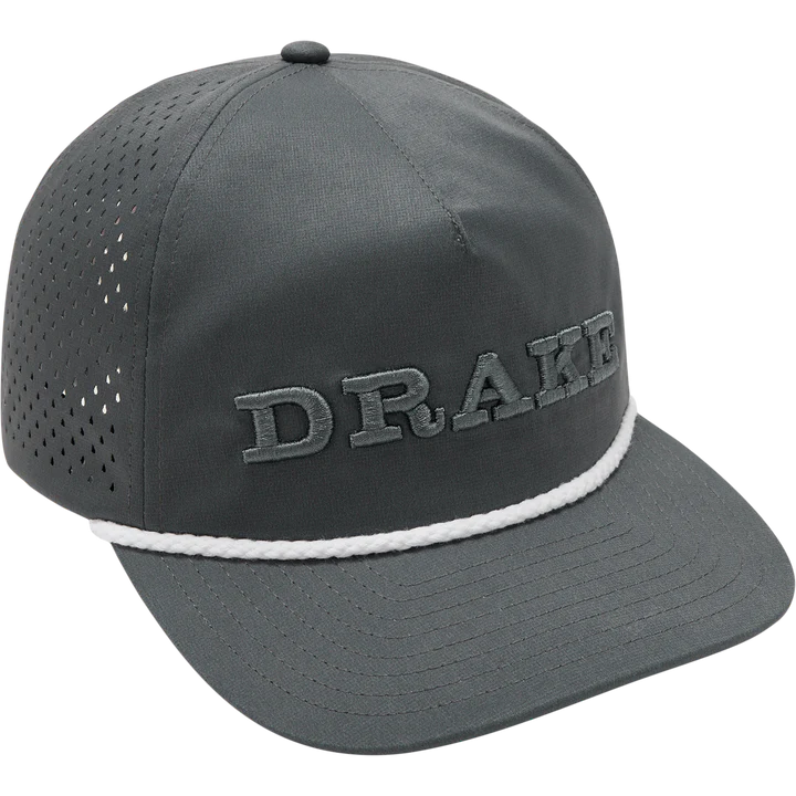 Drake Perforated Flatbill Roper Cap