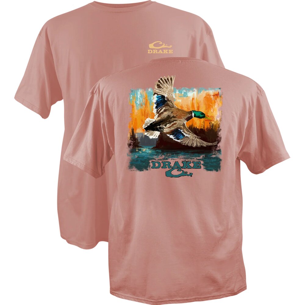 Drake Men's WaterColor Mallard Tee