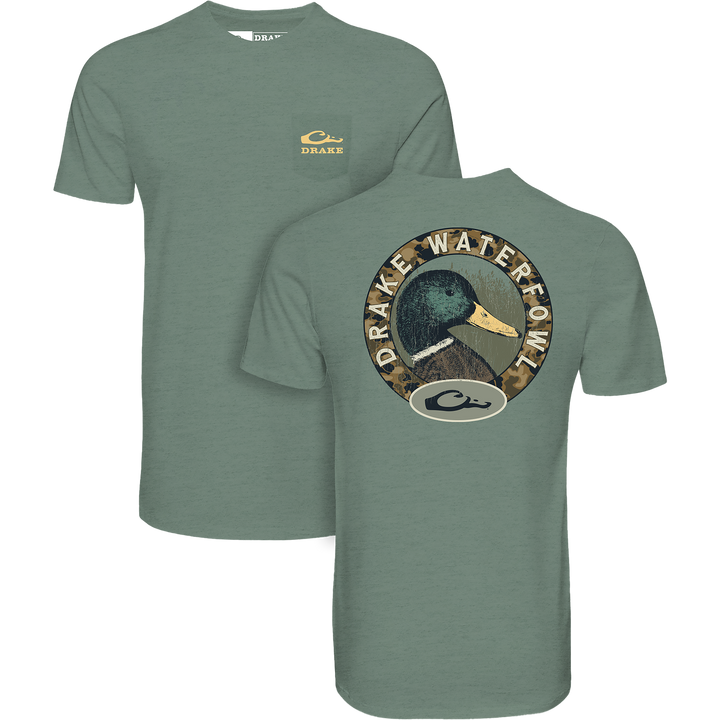 Drake Men's Mallard Circle T-Shirt