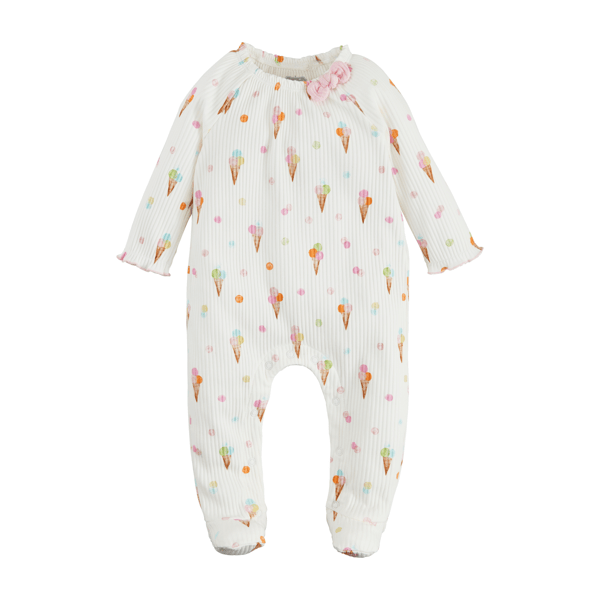 Mud Pie Baby Girl Ice Cream Sleeper