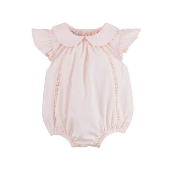 Mud Pie Baby Girl Collared Poplin Baby Bubble