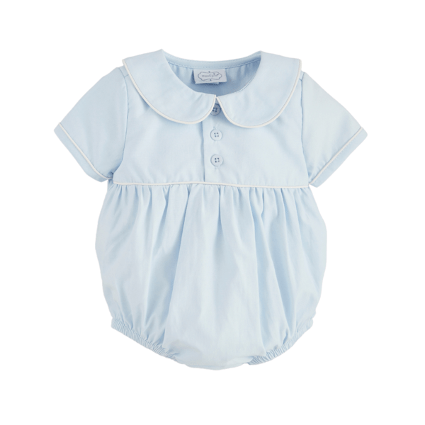 Mud Pie Baby Boys Collared Poplin Baby Bubble