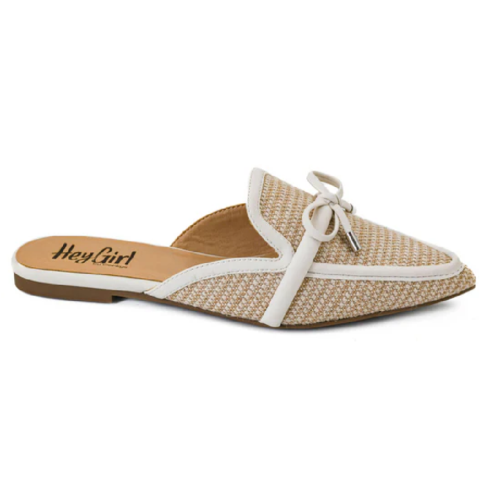 Corkys Tip Included Women’s Woven Mule Flats
