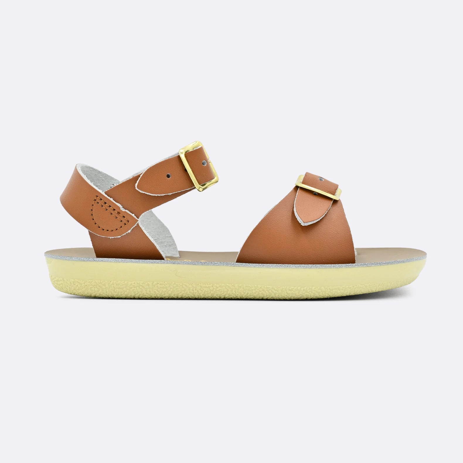 Sun‑San Surfer Little Girl's Leather Sandals
