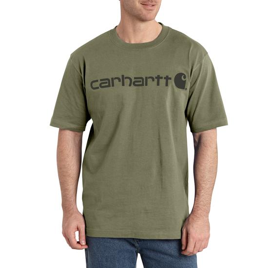 Carhartt Men's Short Sleeve Logo T-Shirt