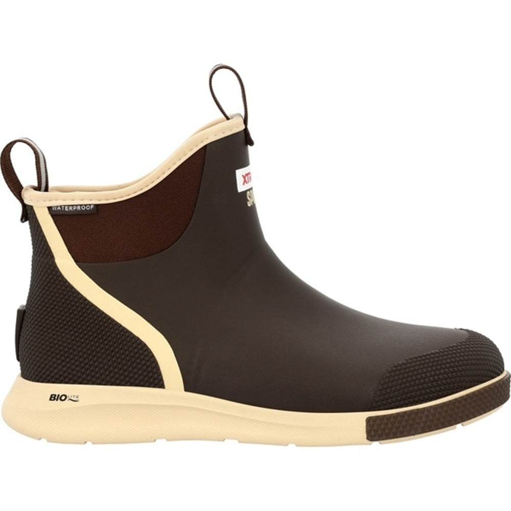 Xtratuf Men’s 6″ Gray Waterproof Ankle Deck Boot