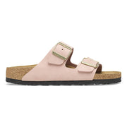 Birkenstock Arizona Soft Footbed Nubuck Leather Pink Sandals