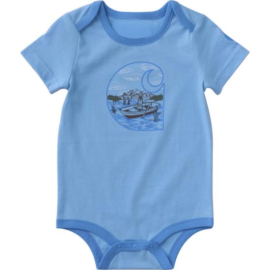 Carhartt Infant Boys Short-Sleeve Dog Bodysuit