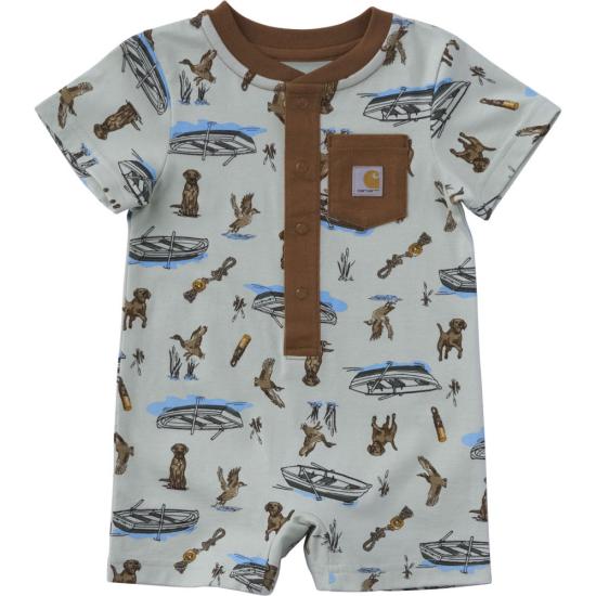Carhartt Infant Boys Short Sleeve Outdoor Romper