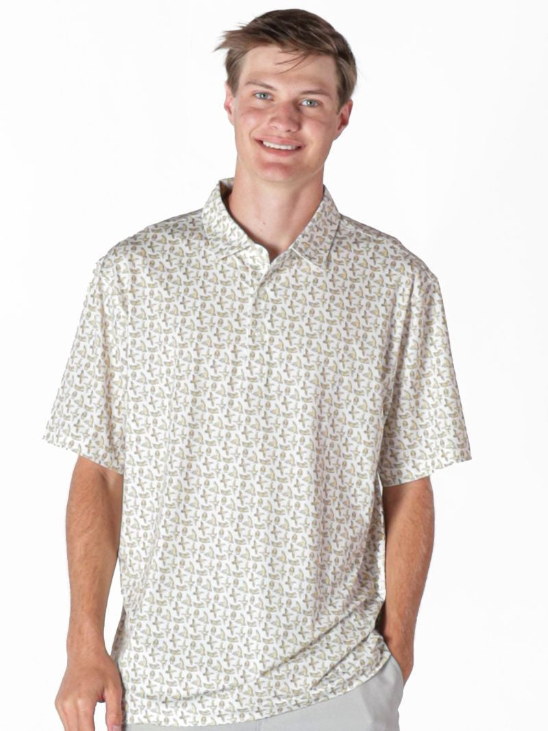 Simply Southern Men's Water Dude Polo