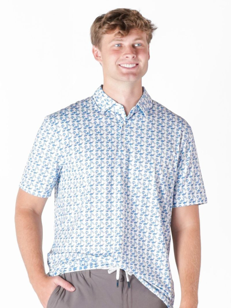 Simply Southern Men's Water Dude Polo