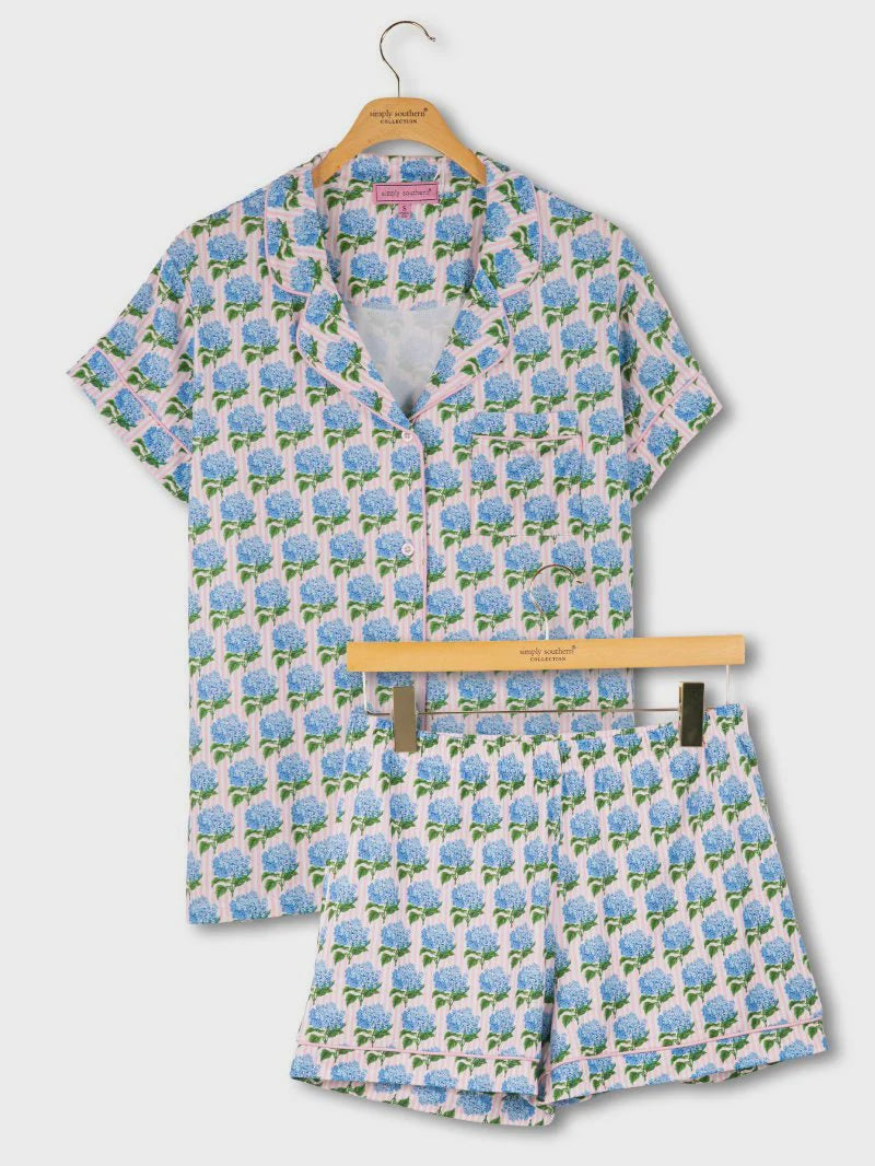 Simply Southern Women's Button PJ Set