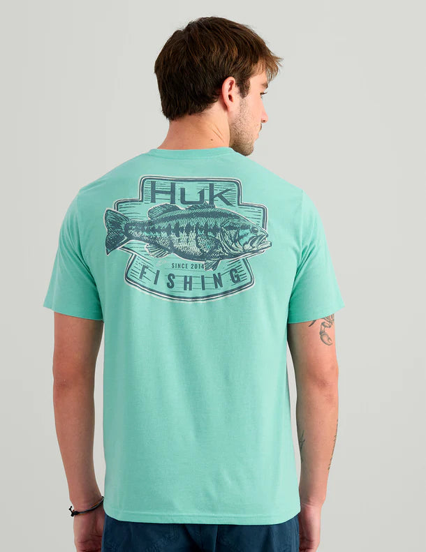 Huk Men's KC Plaque Pocket Tee