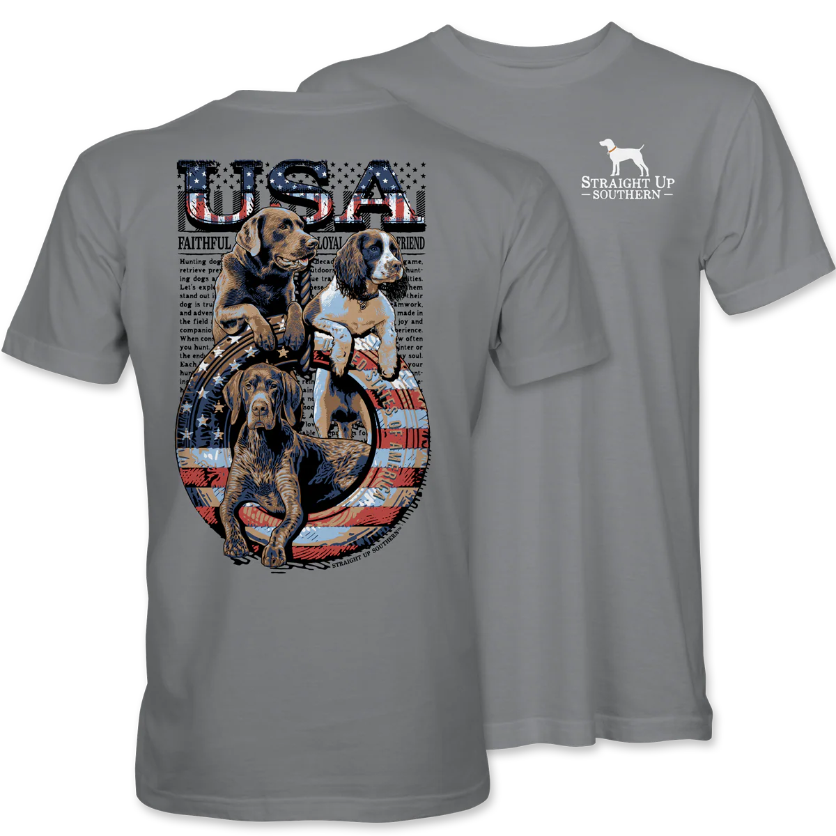 Straight Up Southern Men's Loyal Friends Tee