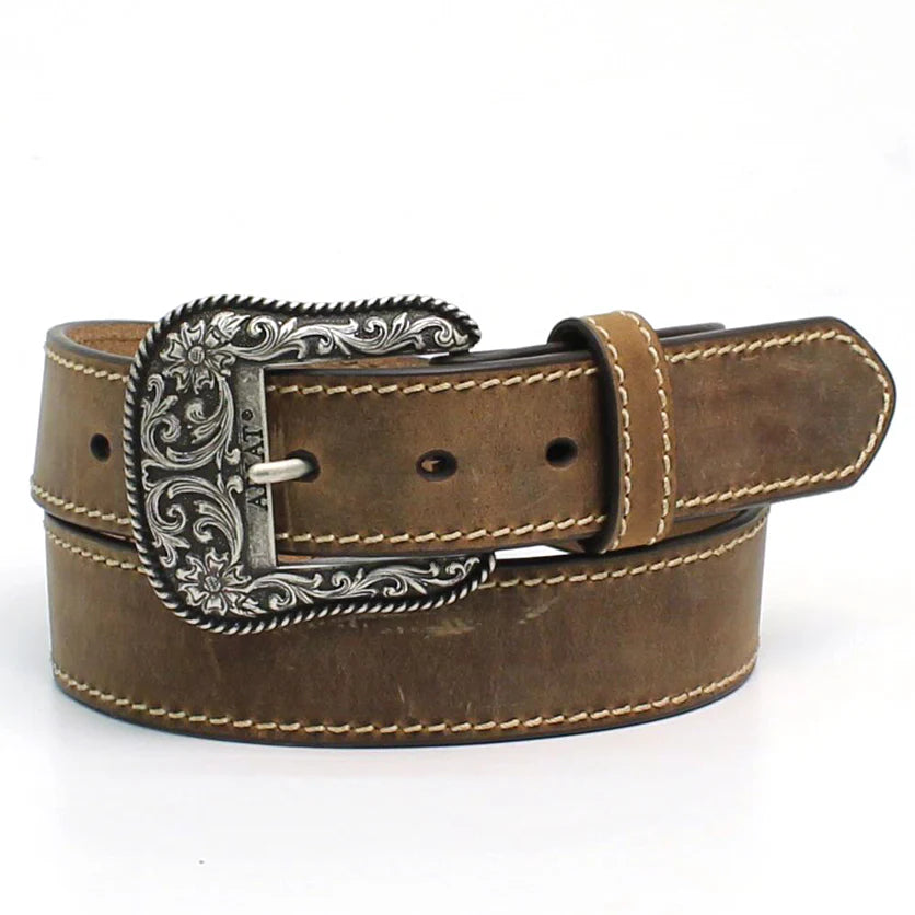 Ariat Women's Brown Leather Belt