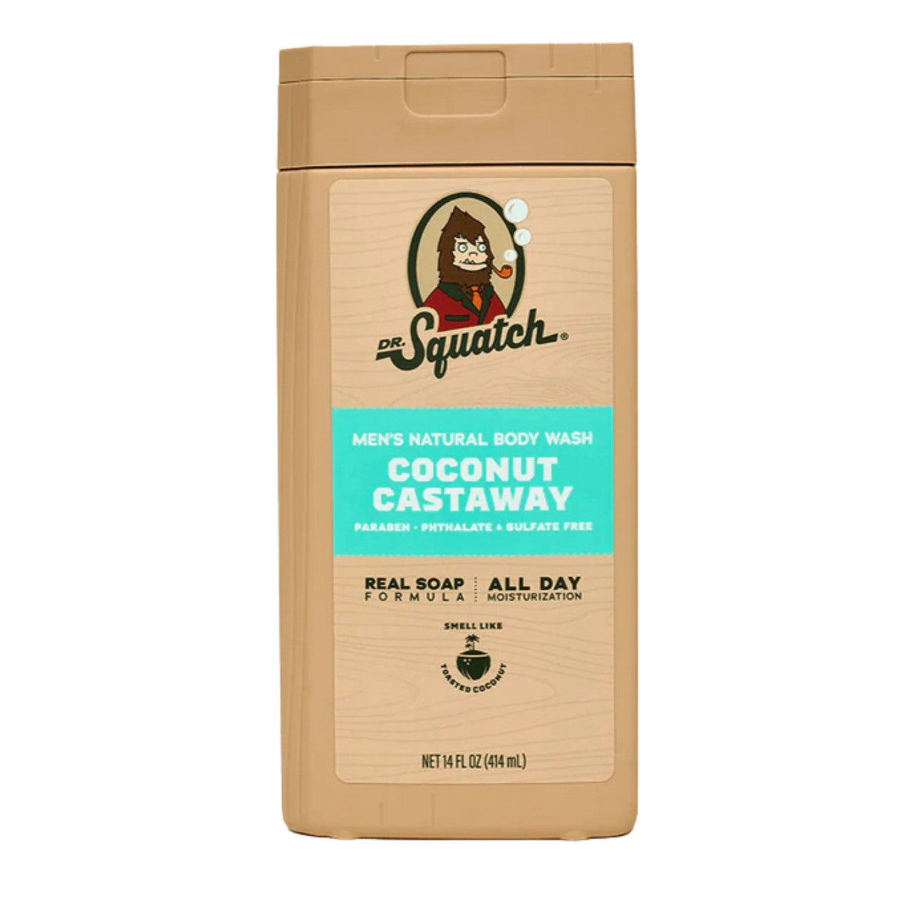 Dr. Squatch 14 oz Coconut Castaway Body Wash