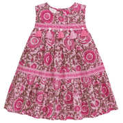 Mud Pie Baby Girls Floral Tier Dress