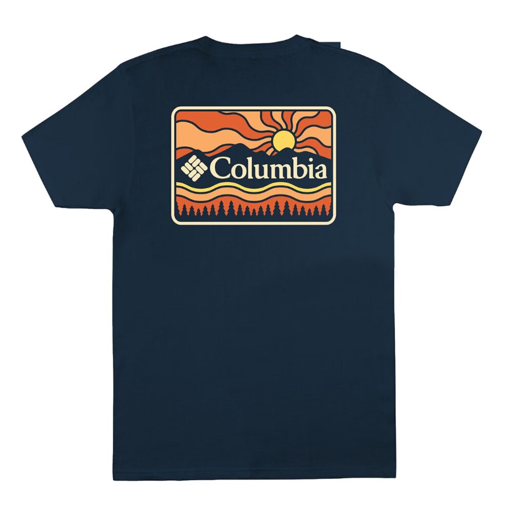 Columbia Men's Sunwave Tee - Columbia Navy