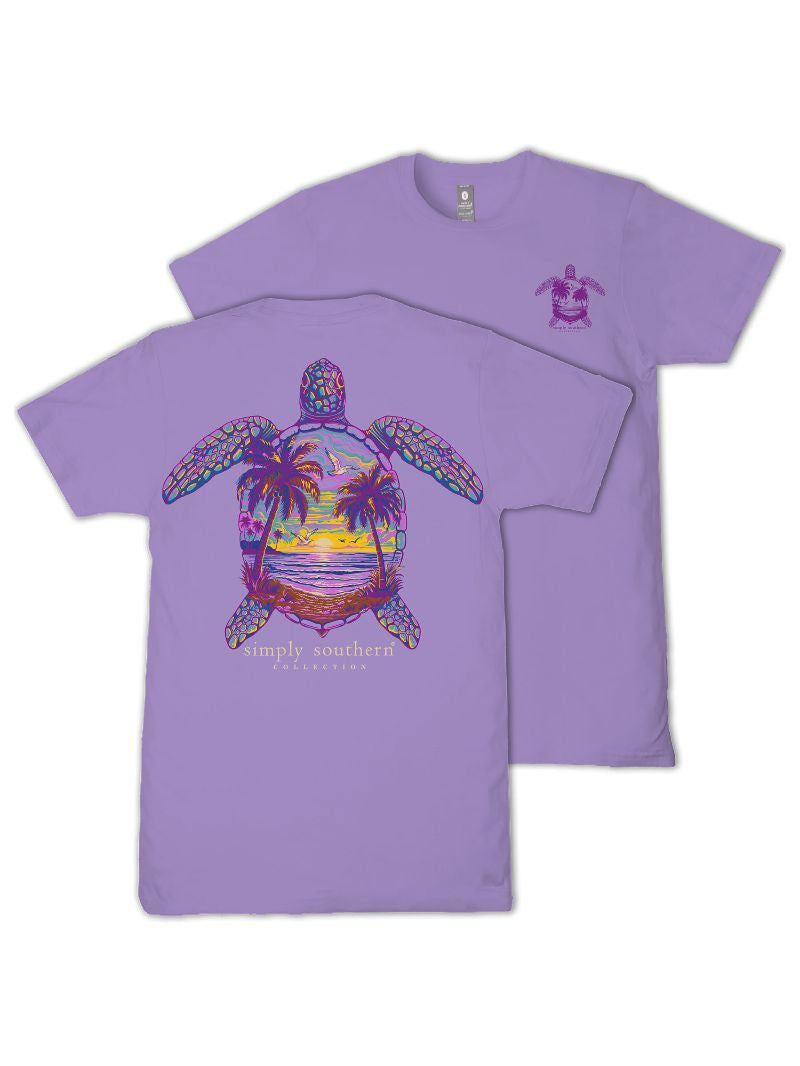 Simply Southern Women's Night Turtle Tee