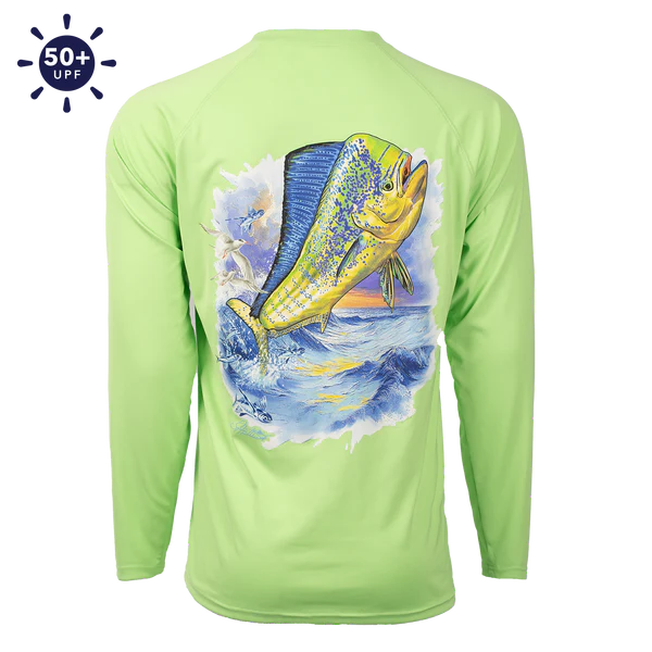 Bimini Bay Men's Hook M' Performance Long Sleeve - Mahi