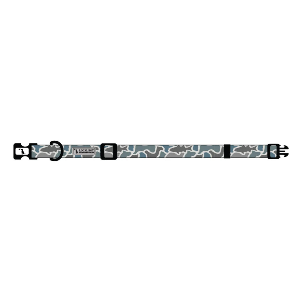 Local Boy Fish Camo Dog Collar
