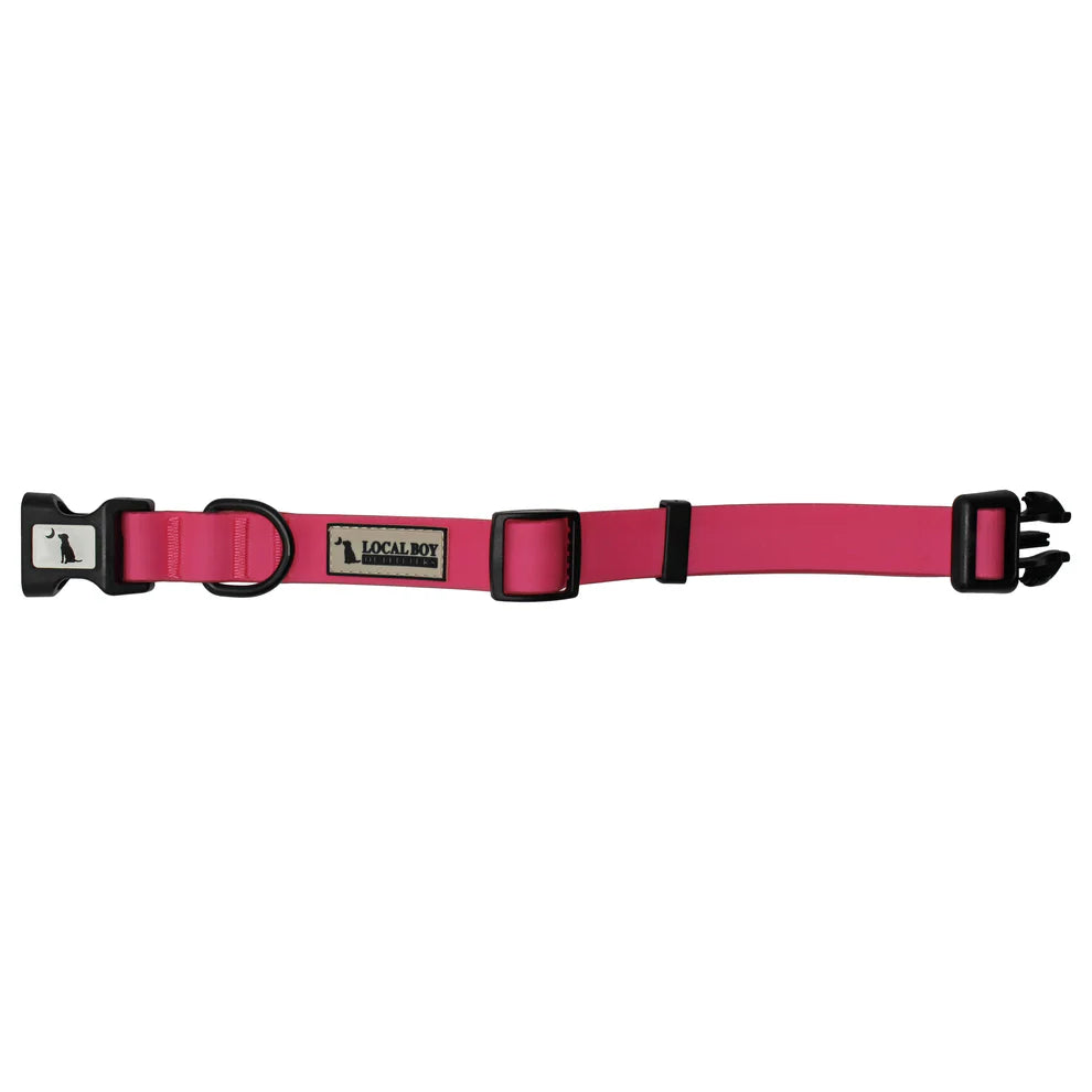 Local Boy Pink Dog Collar