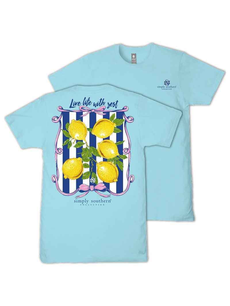 Simply Southern Youth Lemon Tee
