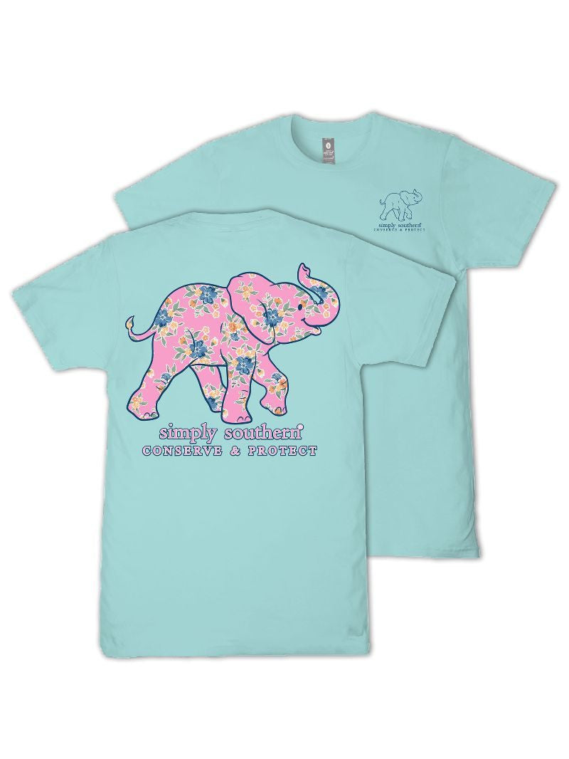 Simply Southern Youth Elephant Track 2 Tee